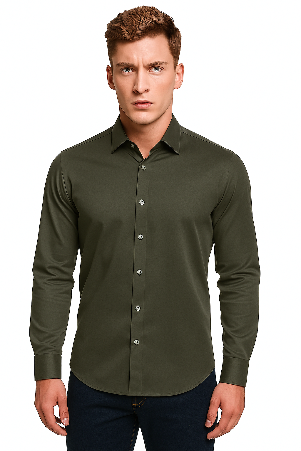 Класическа вталена риза